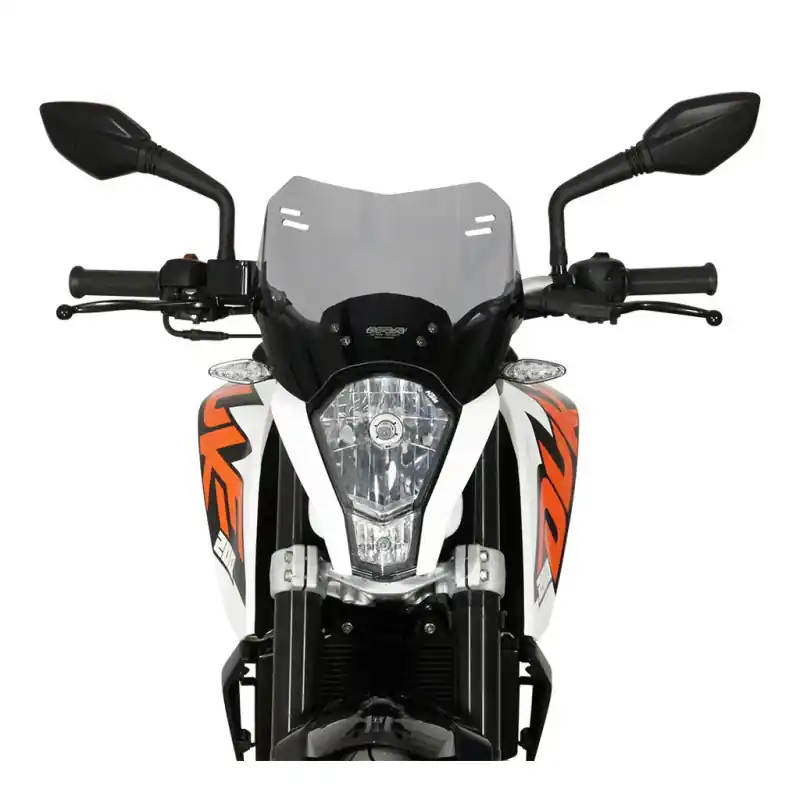 Szyba motocyklowa MRA KTM DUKE 390 -2016, forma S, przyciemniana Hit sprzedaży