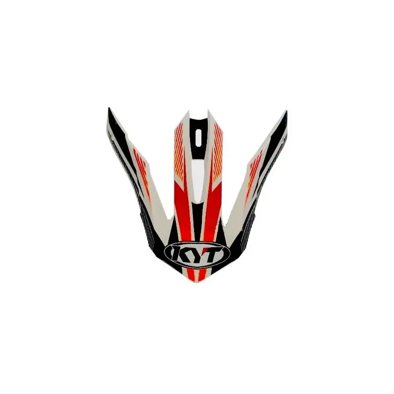 Oferta Daszek kasku STRIKE EAGLE STRIPE WHITE/RED FLUO