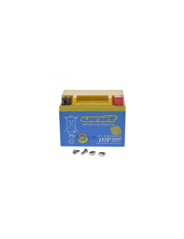Akumulator WTX4L-BS ( YTX4L-BS ) ( GEL ) 12 V UNIT quad AY70 pitbike TS90 MRF120TTR pitgang 140/125 Enduro Dostępne od ręki