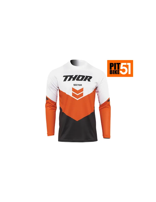 Bluza cross dziecięca THOR SECTOR Chevron orange Kup teraz