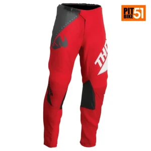 Oferta limitowana Spodnie cross THOR Sector Edge Red/White