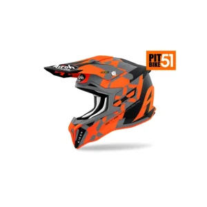 Bezpieczne zakupy KASK AIROH STRYCKER XXX ORANGE MATT
