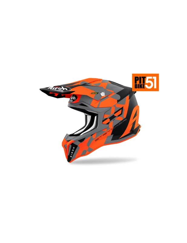 Bezpieczne zakupy KASK AIROH STRYCKER XXX ORANGE MATT