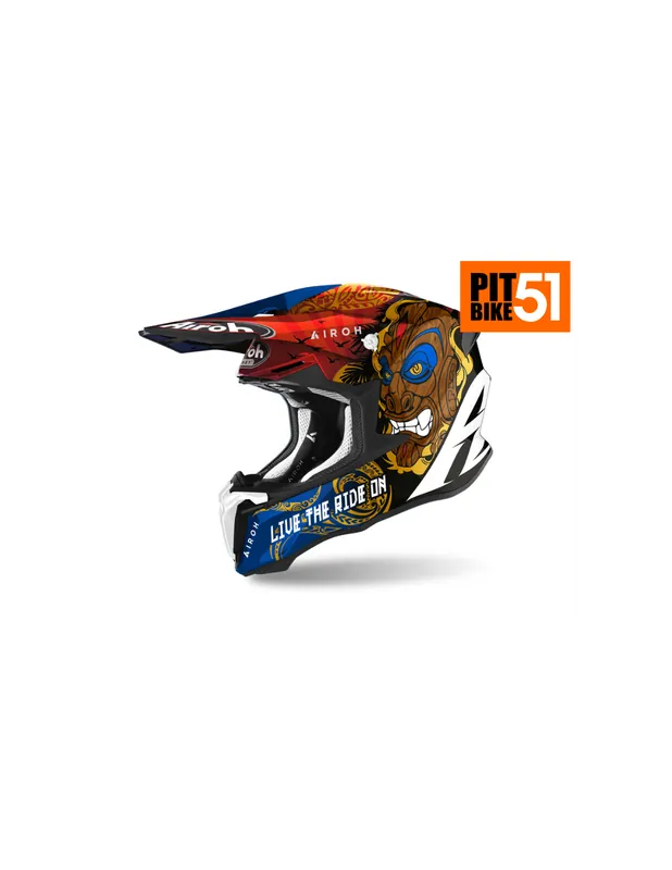 Wyjątkowa oferta Kask Airoh Twist 2.0 Tiki Gloss