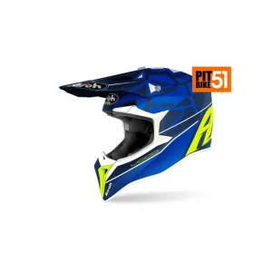 Okazja KASK AIROH WRAAP MOOD BLUE GLOSS