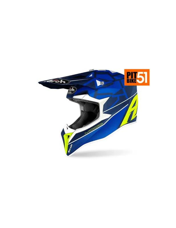 Okazja KASK AIROH WRAAP MOOD BLUE GLOSS