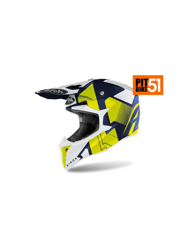 Kask Airoh Wraap Raze Blue Gloss Oferta limitowana