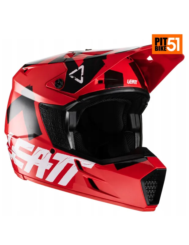 Leatt Kask Moto 7.5 Red Czerwony Ekspresowa dostawa