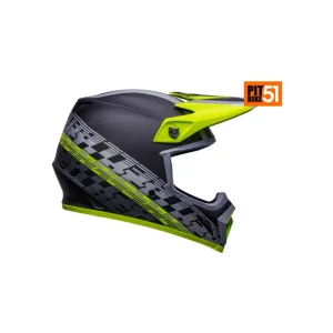 Dodaj do koszyka Kask Bell Mx-9 Mips Offset Matte Black/Hi-Viz Yellow