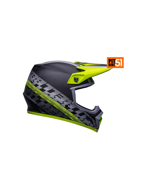 Dodaj do koszyka Kask Bell Mx-9 Mips Offset Matte Black/Hi-Viz Yellow