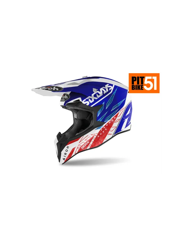 Promocja Kask Airoh Wraap Six Days 2022 Gloss