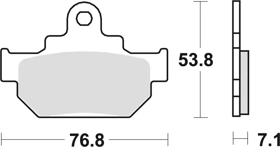 Najlepsza cena Klocki hamulcowe TRW MCB 550