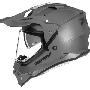 Ekspresowa dostawa NOX KASK OFFROAD / TRAIL DUOSPORT (DUAL) N312 SOLID Z SZYBKĄ I BLENDĄ KOLOR TYTANOWT MAT ROZMIAR L