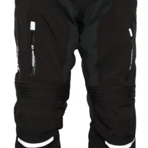 Premium ROLEFF PROMOCJA SPODNIE TEKSTYLNE SOFTSHELL Z MEMBRANĄ WIND-TEX I THERMO MODEL RO400 KOLOR CZARNY ROZMIAR L