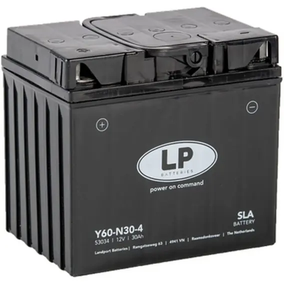 Kup online LANDPORT AKUMULATOR Y60-N30-4 (MS L60-N30-4) 12V 30AH (178X123X166MM) (300A) SLA BEZOBSŁUGOWY - ZALANY (2)