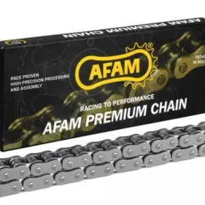 AFAM 2026/04 ŁAŃCUCH NAPĘDOWY ROAD / SPORT XS-RING A525XSR2-G 122L (500-1000CCM) (ZAKUWKA DRĄŻONA) KOLOR ZŁOTY Wysoka jakość