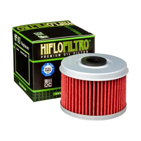HIFLO FILTR OLEJU HF 103 HONDA CFR 250 L-LA-H, CRF 250 RL/RLA-H RALLY, CB 300 F-J, CBR 300 R/RA-J, CBR300 R/RA-K Wyprzedaż