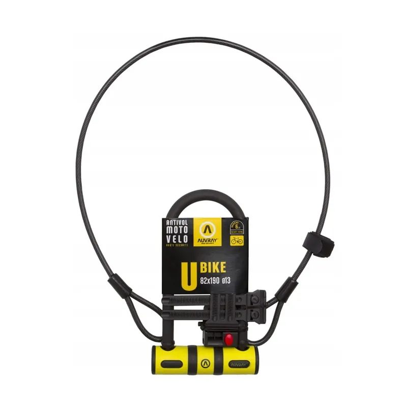 Wyprzedaż Zapięcie U-Lock AUVRAY U-BIKE 82x147mm