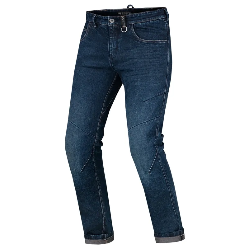 Okazja Jeansy Motocyklowe Męskie SHIMA DEVON DARK BLUE