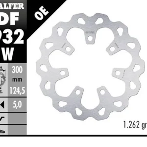 Bezpieczna płatność GALFER DF932W TARCZA HAMULCOWA PRZÓD HARLEY-DAVIDSON (300X124,5X5) (KOŁO HARLEY DAVIDSON CHISER LUB SLICER 09-18)