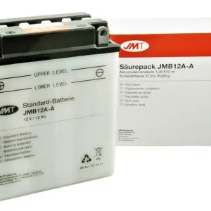 Akumulator JMT JMB12A-A YB12A-A standardowy z elektrolitem Szybka wysyłka