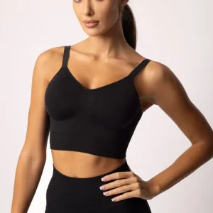 Ostatnie sztuki Biustonosz sportowy SPAIO FLEX czarny