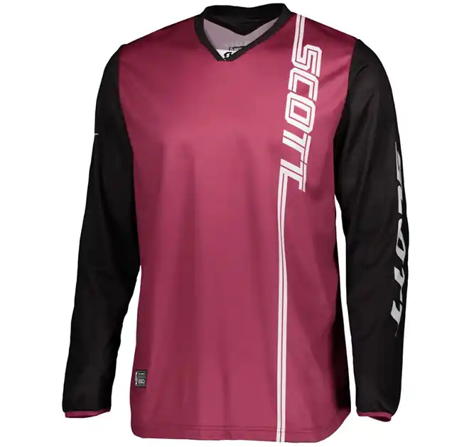 Najlepsza cena Bluza Jersey 350 Swap black/maron SCOTT