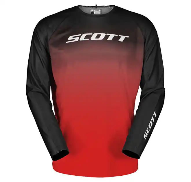 Bluza Jersey Evo Swap caviar black/fast red SCOTT Bezpieczne zakupy
