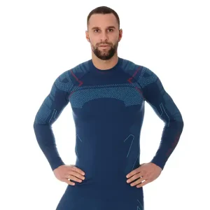 Oferta limitowana Bluza męska Brubeck Thermo jeansowy