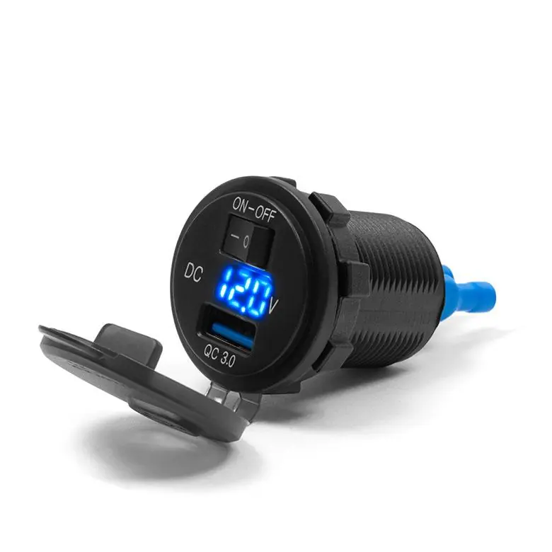Gniazdo USB mocowane w owiewkę Bestseller