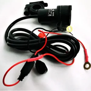 Sprawdź teraz Motocyklowe gniazdo USB podwójne z mocowaniem na kierownicę
