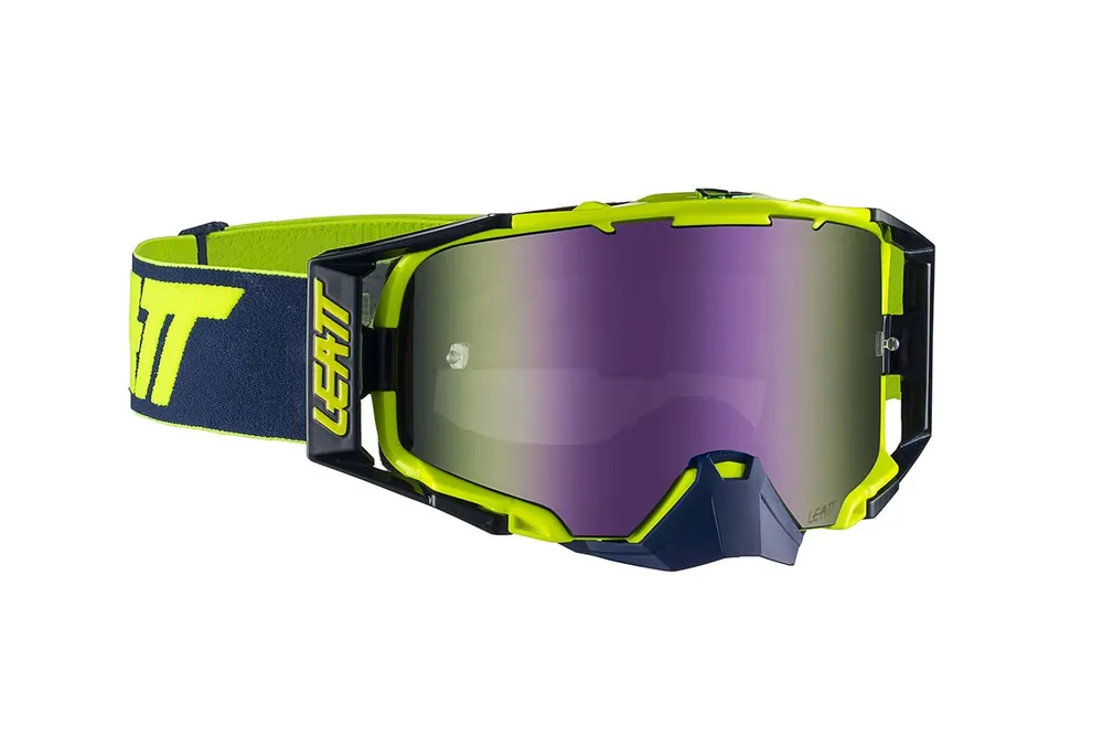 Oferta limitowana Gogle Leatt Velocity 6.5 Iriz Ink/Lime Purple 30%