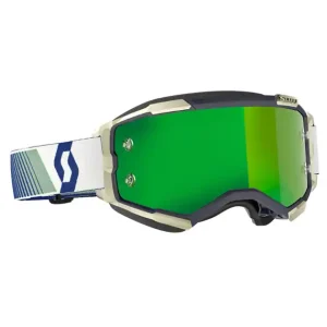 Łatwy zwrot Gogle Fury blue/green / green chrome works SCOTT