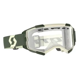 Gogle Fury Enduro kaki green / clear works SCOTT Bestseller