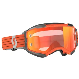 Bestseller Gogle Fury orange/grey / orange chrome works SCOTT