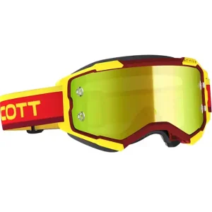 Gogle Fury red/yellow / yellow chrome works SCOTT Wyprzedaż