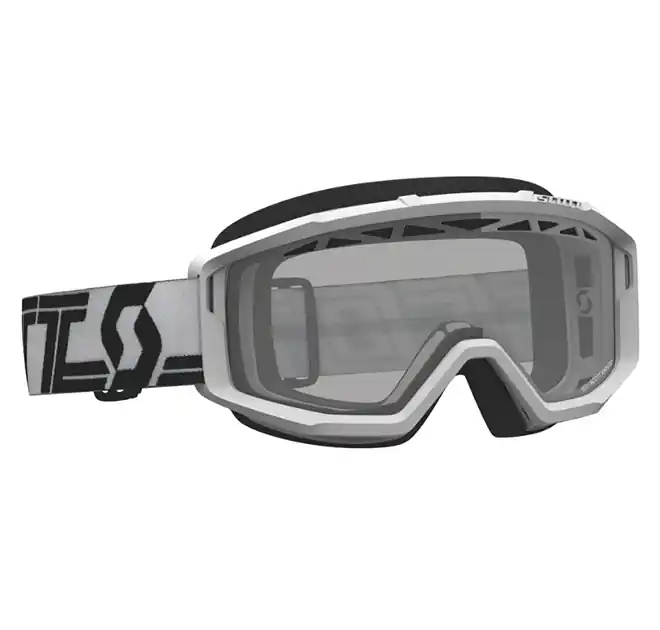 Najlepsza cena Gogle Primal Enduro white/black / clear SCOTT