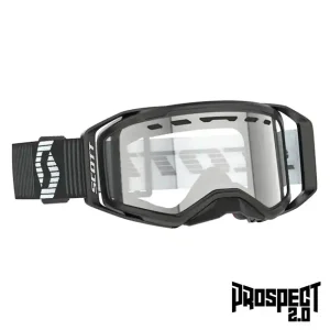 Wybór klientów Gogle Prospect 2.0 Enduro black/white / clear SCOTT