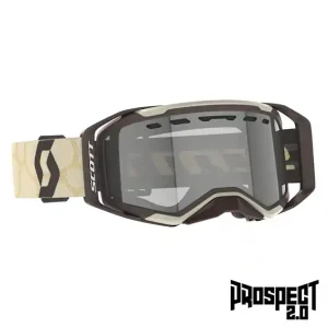 Oferta limitowana Gogle Prospect 2.0 Enduro LS desert beige/dirt brown / light sensitive grey SCOTT