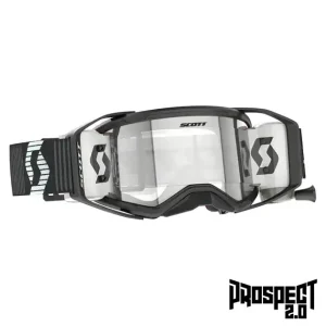 Taniej Gogle Prospect 2.0 WFS black/white / clear works SCOTT