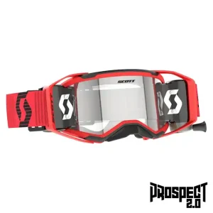 Gogle Prospect 2.0 WFS red/black / clear works SCOTT Hit cenowy