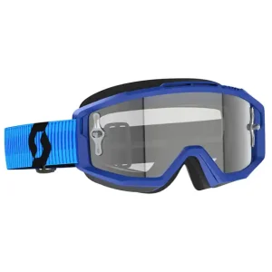 Gogle Split OTG blue/black / clear works SCOTT Rabat