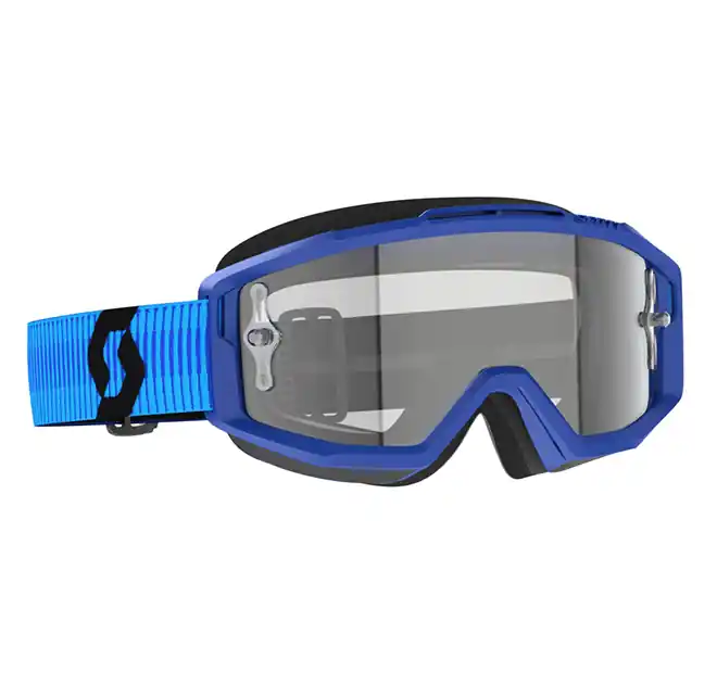 Gogle Split OTG blue/black / clear works SCOTT Rabat