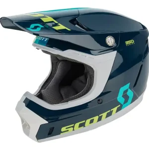 Dostępne od ręki Kask 350 EVO Plus Track ECE blue/teal SCOTT M