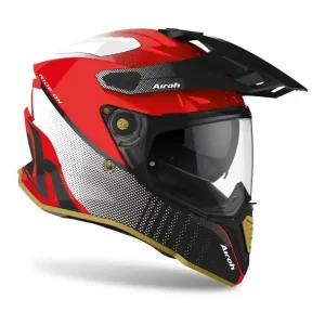 Do wyczerpania zapasów Kask Airoh Commander PROGRESS LIMITED RED GLOSS EDITION