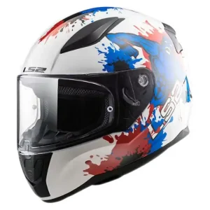 Kask dziecięcy LS2 FF353 Rapid Mini Monster Blue Nowy