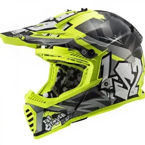 Darmowy zwrot Kask dziecięcy offroadowy LS2 MX437 Fast Evo Mini Crusher M