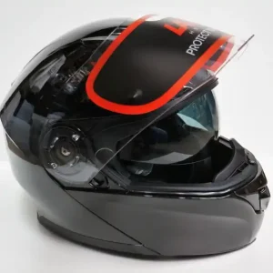 Ograniczona ilość Kask szczękowy Lazer Paname Evo, czarny połysk