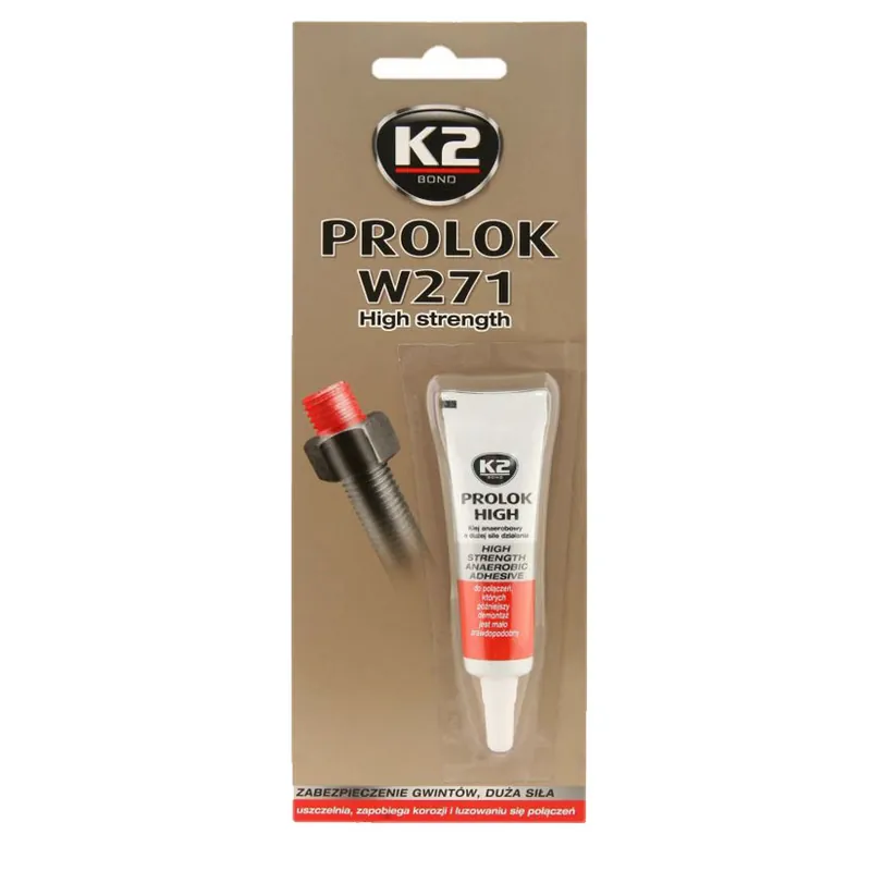 Klej do gwintów K2 PROLOK HIGH 6 ML Oferta limitowana