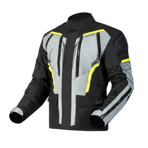 Tani Kurtka OZONE TOUR III Black/Grey/Fluo